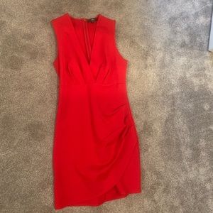 Lulus red cocktail dress